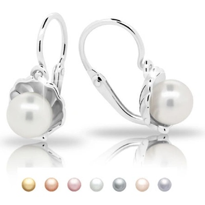 Cutie Jewellery dětské náušničky C2394 Šedá