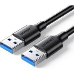 UGREEN Кабел USB 2.0 USB-A към USB-A, 480 Mbps, 10W, 2A, M/M, 0, 5 m, черен 10308 (10308)