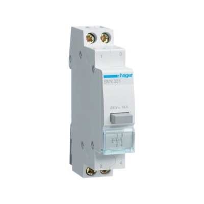 HAGER Tlačítko SVN331 230V 16A 2S SVN331
