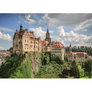 Ravensburger - Puzzle Impressive castles and chateaux: Sigmaringen, Germany - 1 000 piese