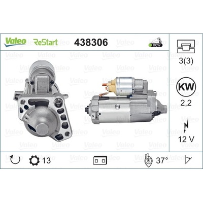 żtartér VALEO 438306