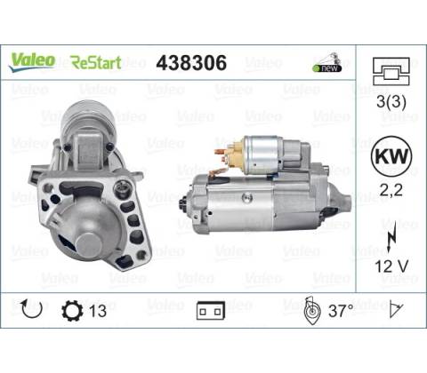 żtartér VALEO 438306