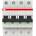 ABB Автоматичен прекъсвач ABB S204-C4 - 4 P, 4 A, 6 kA (2CDS254001R0044)