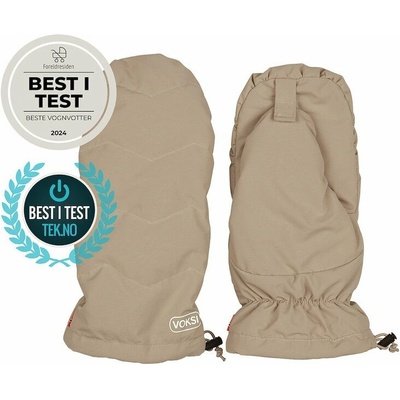 Voksi Stroller Mitten dark sand light grey – Zboží Dáma