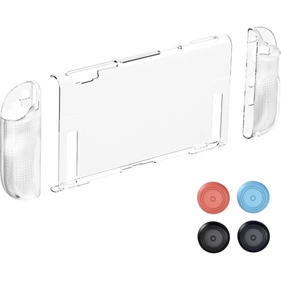 SYNTECH Прозрачен защитен калъф с нехлъзгащо покритие | за Nintendo Switch 2 (G16)