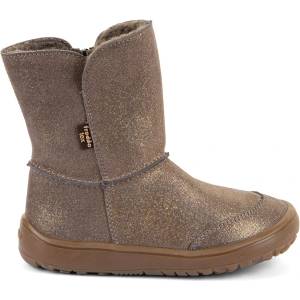 Froddo Детски зимни ботуши Froddo Kid's Barefoot Tex Suede Winter boots - Bronze - размер 29 (EU) (702-6205-0215)