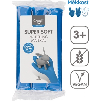 Creall Super soft Modelovací hmota 500 g modrá