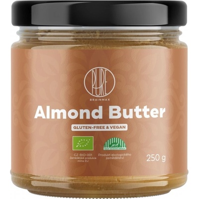 BrainMax Pure Almond Butter Mandlový krém BIO 250 g