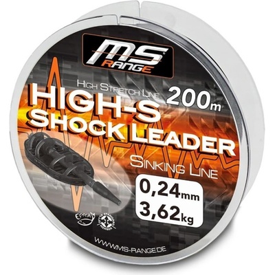 MS Range High S Shock Leader 200 m 0,32 mm 6,88 kg
