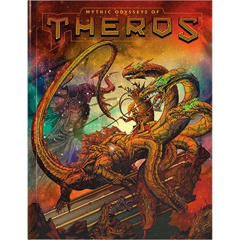 Wizards of the Coast D&D RPG 5E Mythic Odysseys of Theros Book (Alternate Cover)