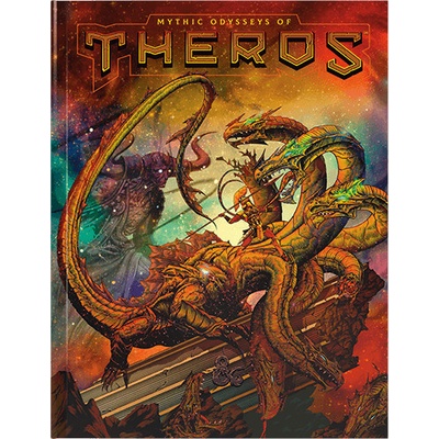 Wizards of the Coast D&D RPG 5E Mythic Odysseys of Theros Book (Alternate Cover)
