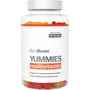 GymBeam Multivitamin Yummies [60 дъвчащи дражета] Orange lemon cherry