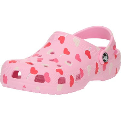 Crocs Отворени обувки 'Classic VDay' розово, размер 32-33