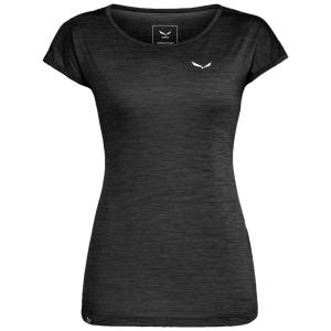 Salewa Puez Melange Dry W S/S Tee Размер: M / Цвят: черен