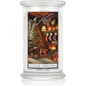 Kringle Candle Vintage Christmas ароматна свещ 623 гр