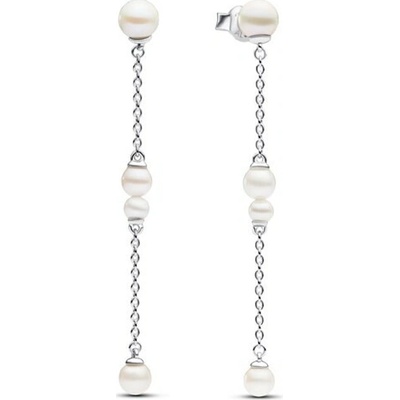 PANDORA Náušnice Sladkovodní kultivovaná perla PAN293152C01 5700303111728