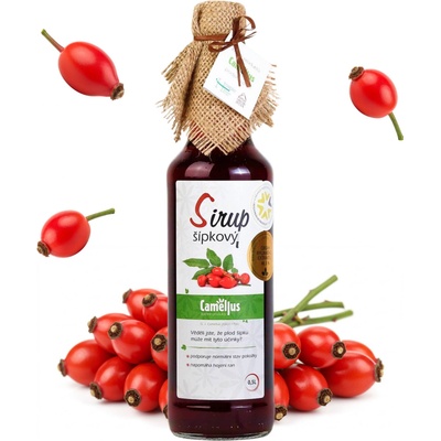 Camellus Sirup Šípkový 0,5 l
