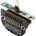EMG 3-Position Tele Style SL Black-White Превключвател на сензора (EMG-3W-T-SWITCH-SL)