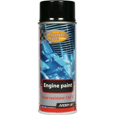 Motip Engine Paint barva na motor sprej 400 ml černá