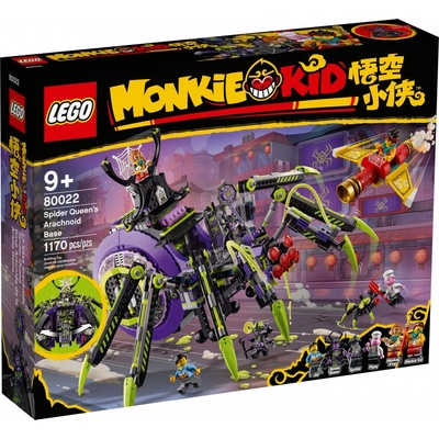 LEGO® Monkie Kid™ 80022 Pavúčia základňa Spider Queen