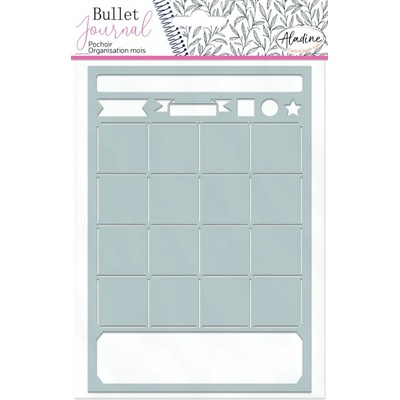 Šablona Aladine Bullet Journal Kalendárium 19 x 13 cm – Zboží Dáma