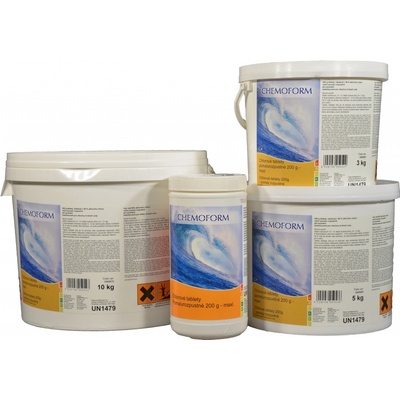 CHEMOFORM Chlórové tablety Mini pomalurozpustné 1 kg