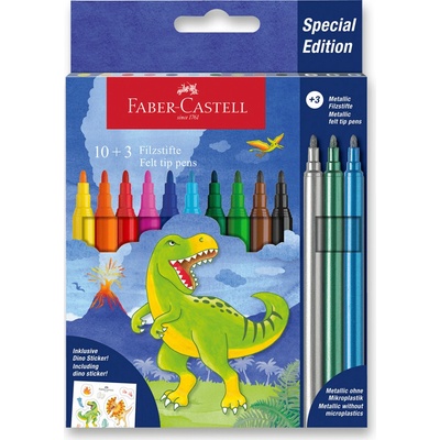 Faber-Castell 554214 Dinosaurus 13 barev