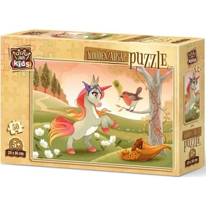 Art Puzzle Дървен пъзел Art Puzzle от 50 части - Сладко пони (5884) - ozone