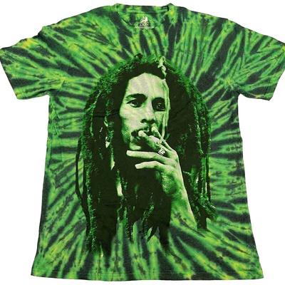 Bob Marley Smoke (Wash Collection) Green L Риза (BMATS34MDD03)