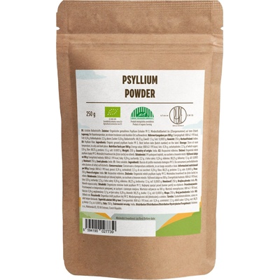 BrainMax Pure Psyllium rozpustná vláknina BIO 250 g
