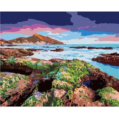 zuty Malování Podle Čísel Pláž Giallonardo 80 x 100 Cm Plátno