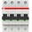 ABB Автоматичен прекъсвач ABB S204-C50 - 6 kA, 4 P, 50 A (2CDS254001R0504)