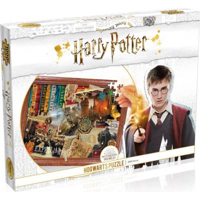 Winning Moves Пъзел Winning Moves - Harry Potter, Hogwarts, 1000 части (370857)