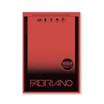 Fabriano Копирна хартия Fabriano Copy Tinta, A4, 80 g/m2, 50 листа, 103 m, Гладка повърхност, Червена, office1_1535100010