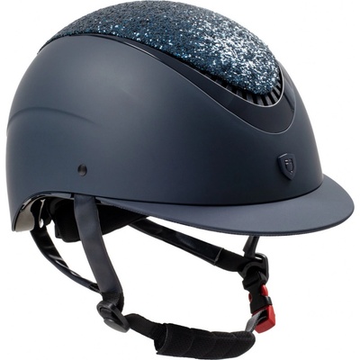 EQUESTRO Helma jezdecká Galaxy Narrow navy navy shiny – Zboží Dáma