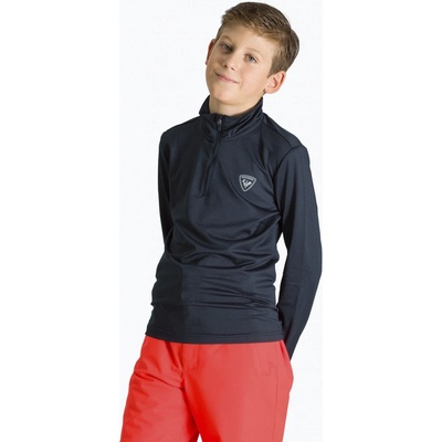 Rossignol Boy 1/2 Zip Warm Stretch čierna