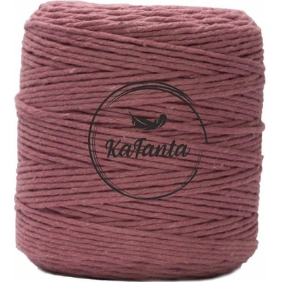Macrame priadza KaFanta 5mm/100m - malinová