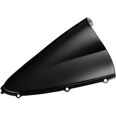 plexi štít KAWASAKI ZZR 1400 ABS 06-08, Q-TECH čierny