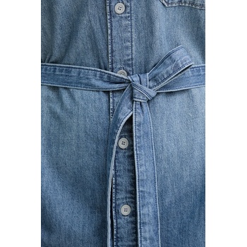 G-Star RAW Дънкова рокля G-Star в синьо къса със стандартна кройка D26814. D539 (D26814.D539)