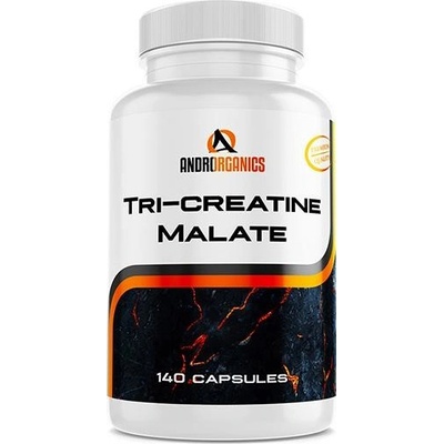 Androrganics Tri-Creatine Malate 140 kapsúl