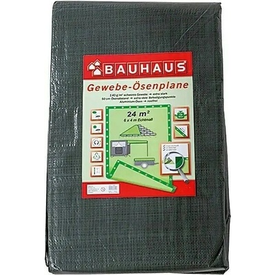 Bauhaus krycí plachta, 4 x 6 m 140 g/m² zelená 11612