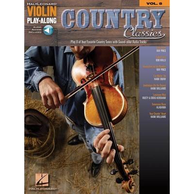 Country Classics Violin Play-Along Volume 8 noty na housle 1000415