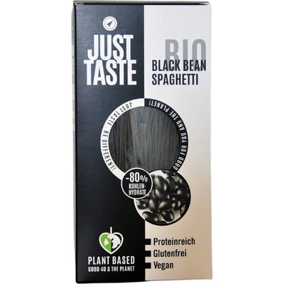 Just Taste Špagety bezlepkové z černých fazolí BIO košer veganské klimaticky neutrální 250 g