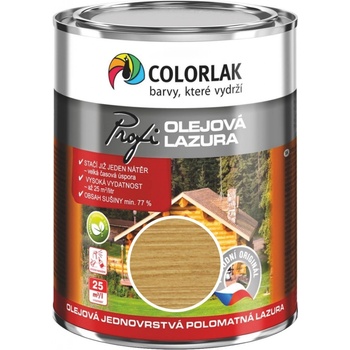 Colorlak Profi olejová lazura O 1020 2,5 l dub zlatý