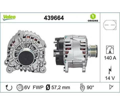 generátor VALEO 439664