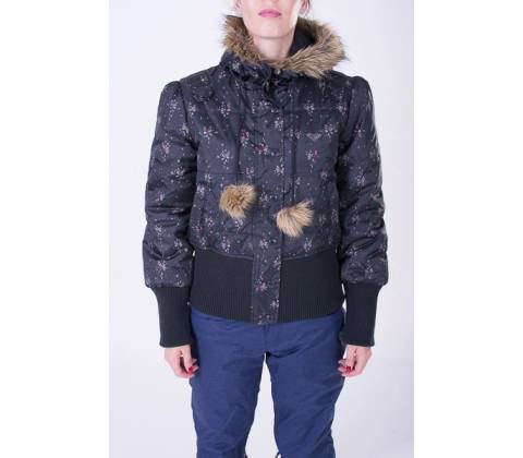 ROXY RX jacket flwr true black