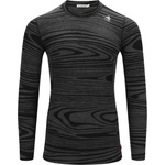 Aclima Мъжко мериносово термобельо Aclima WW Crew Neck Merino base layer - Black Motion (015-0274-0811)