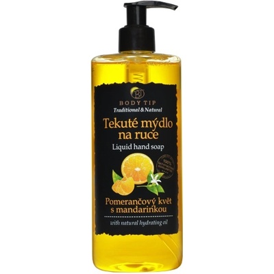 Body Tip tekuté mydlo na ruky Pomarančový kvet s mandarínkou 750 ml