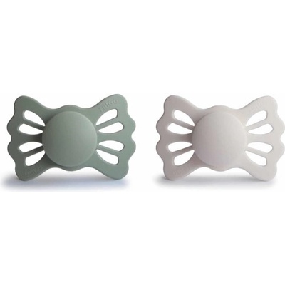 Frigg Lucky symetrické cumlíky Sage/Silver Gray 1×2 ks