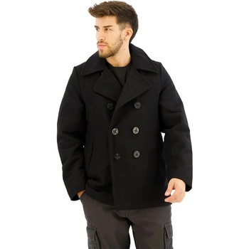 BRANDIT Палто Brandit Pea coat - Black (Black)